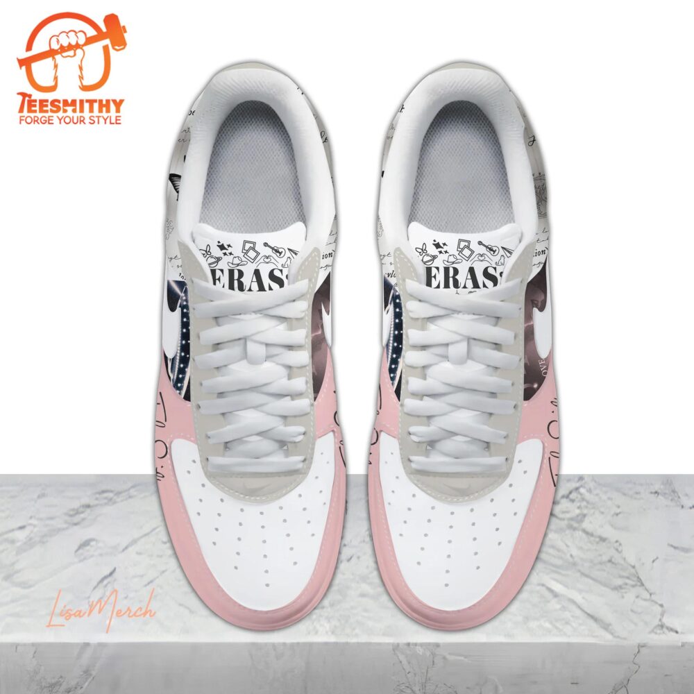 Taylor Swift Eras Tour Pink AF1 Shoes Air Force 1