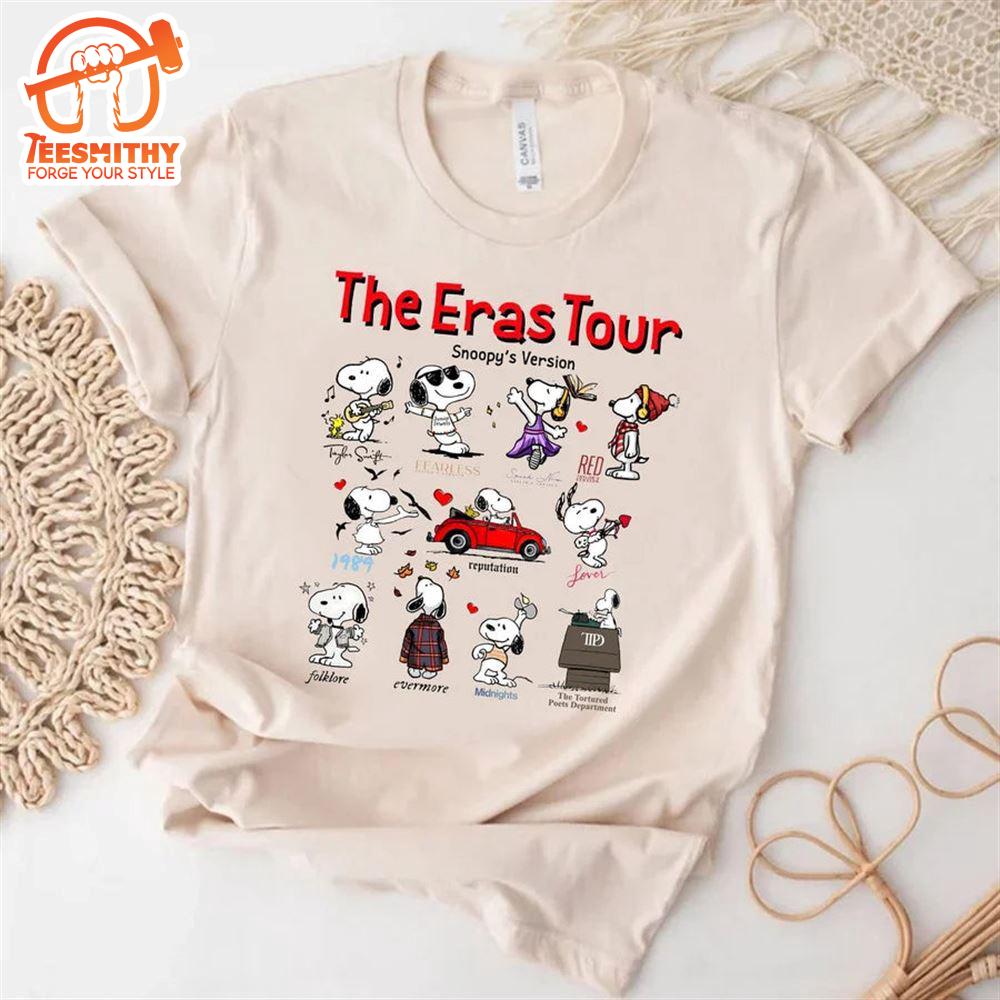 Taylor Swift Eras Tour – Snp Dog Version Tee Shirt  Gift Christmas