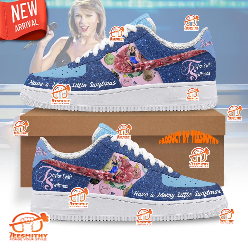 Taylor Swift Have A Merry Little Swiftmas Air Force 1 Shoes