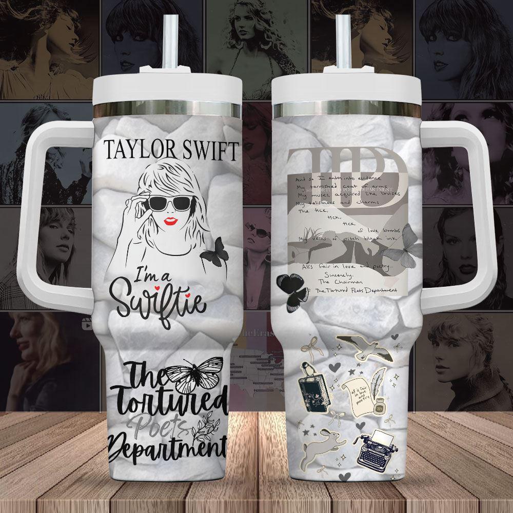 Taylor Swift I’m A Swiftie 40oz Stanley Tumbler