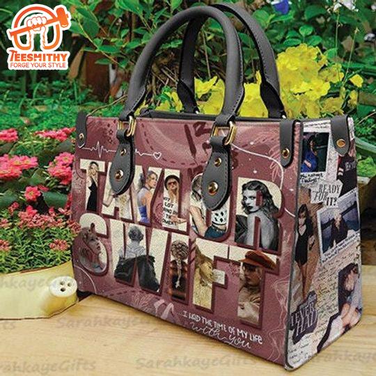 Taylor Swift Leather Handbag And Wallet, Taylor Swift Shoulder Bag