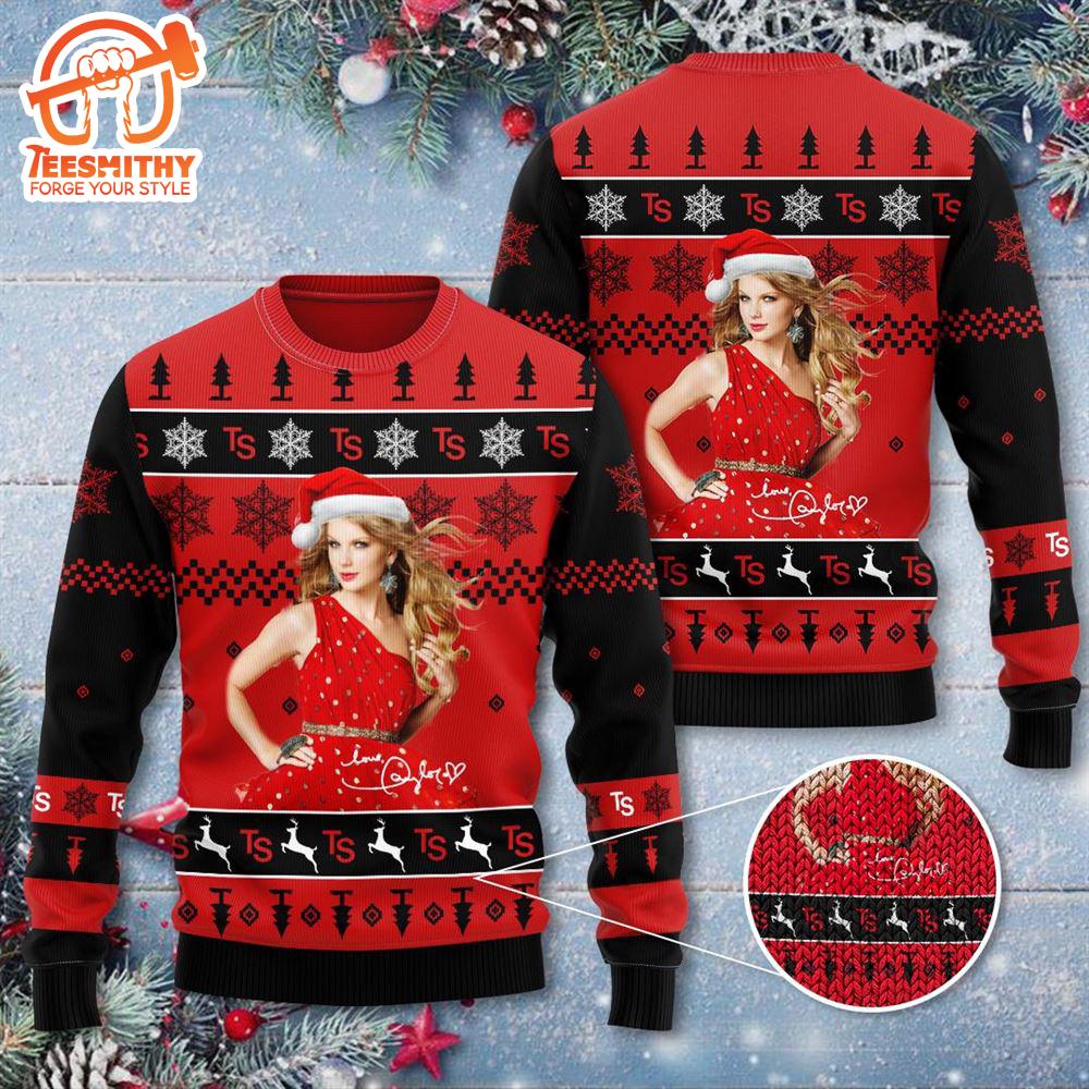 Taylor Swift Love Only Love The Eras Tour 3D Ugly Sweater