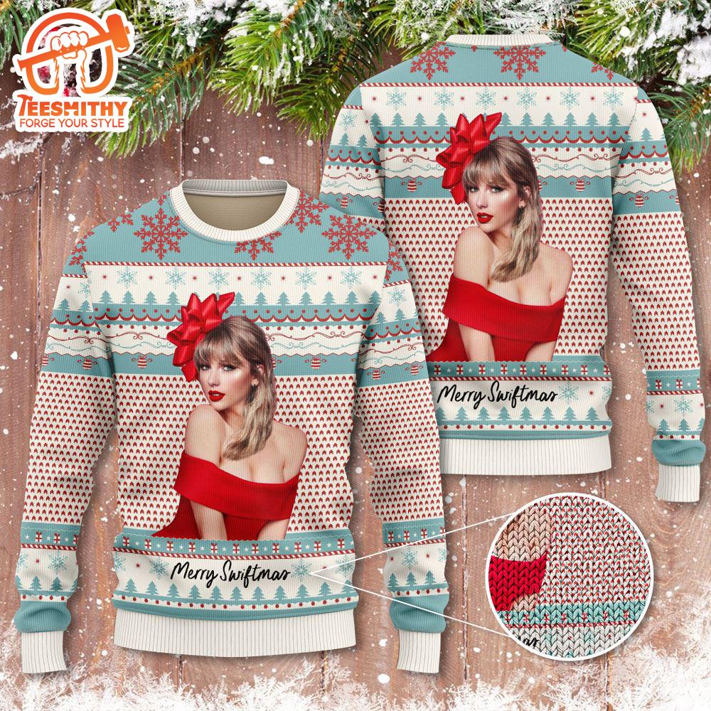 Taylor Swift Merry Swiftmas 3D Ugly Sweater