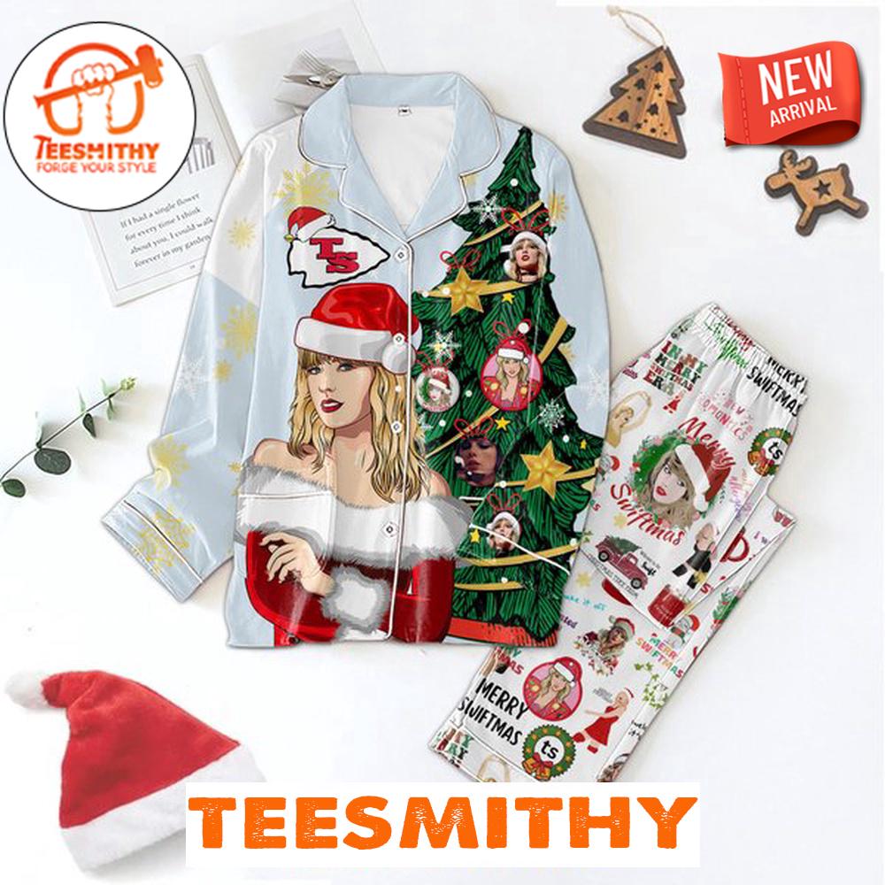 Taylor Swift Merry Swiftmas Pajamas Set