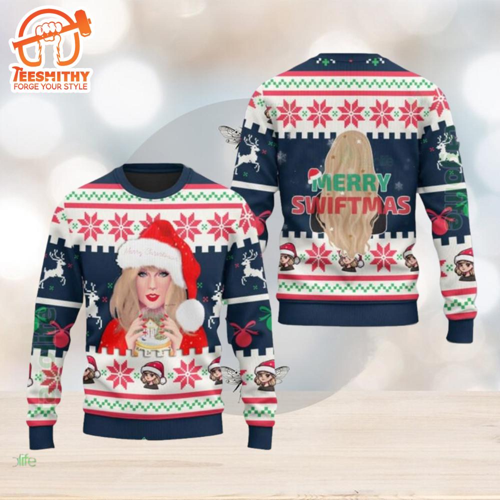 Taylor Swift Merry Swiftmas Ugly Christmas Sweater