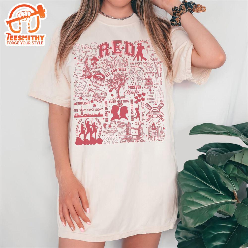 Taylor Swift Red Album Shirt