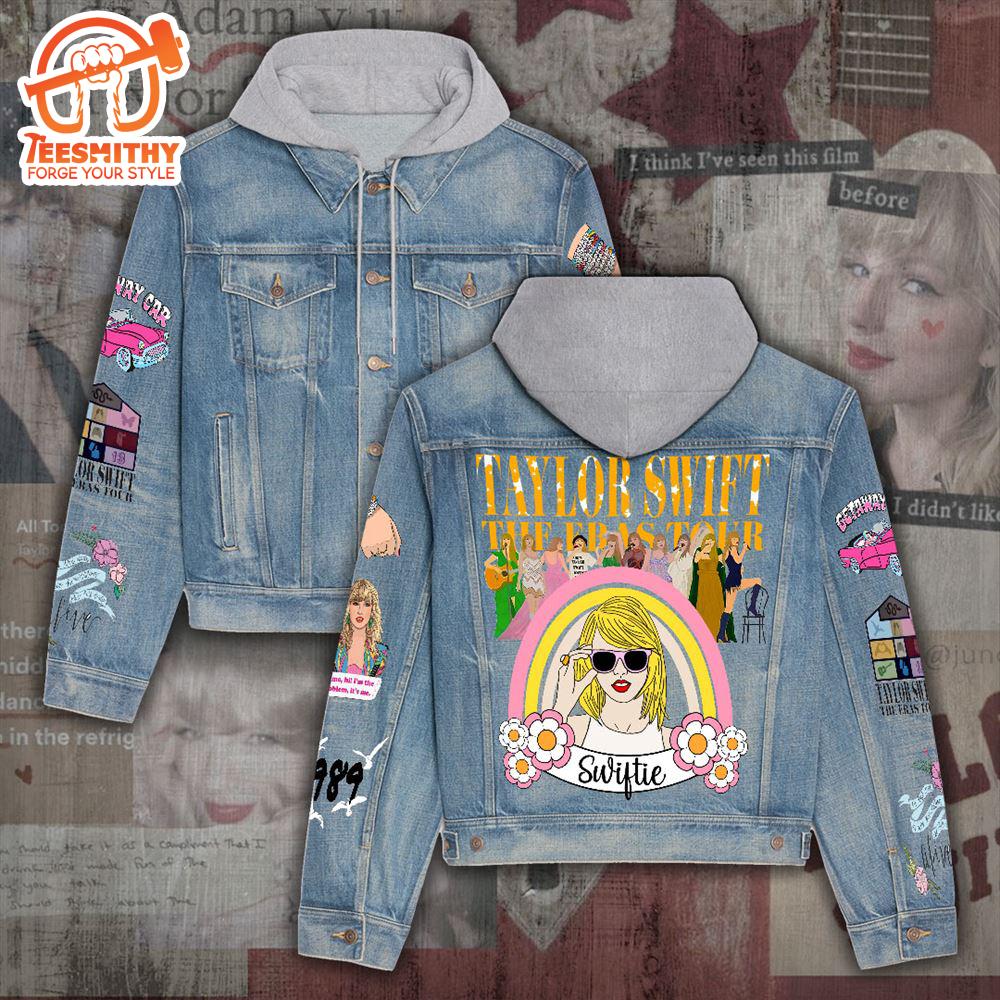 Taylor Swift Spings Women’s Denim Hood Jacket