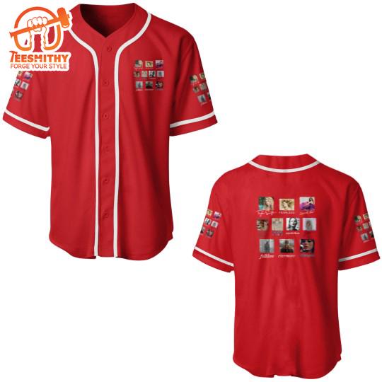 Taylor Swift Taylor Swift Version Full Album Red Baseball Jerseys