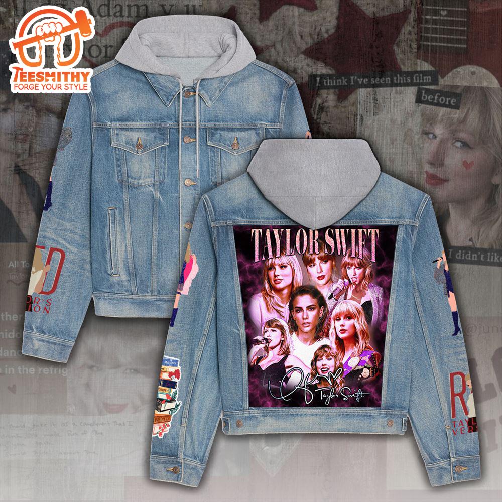 Taylor Swift The Ears Tour Women’s Denim Hood Jacket