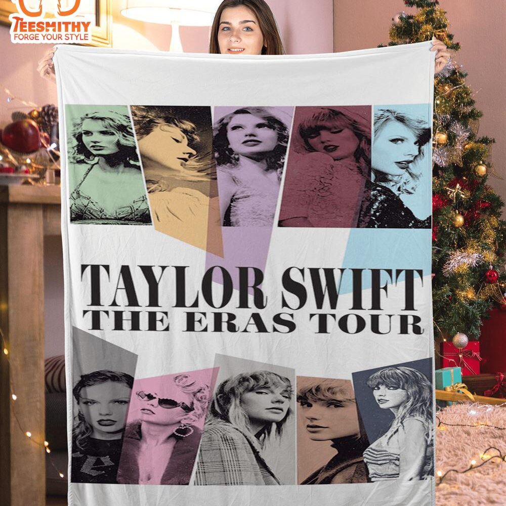 Taylor Swift The Eras Tour Blanket , Christmas Blanket