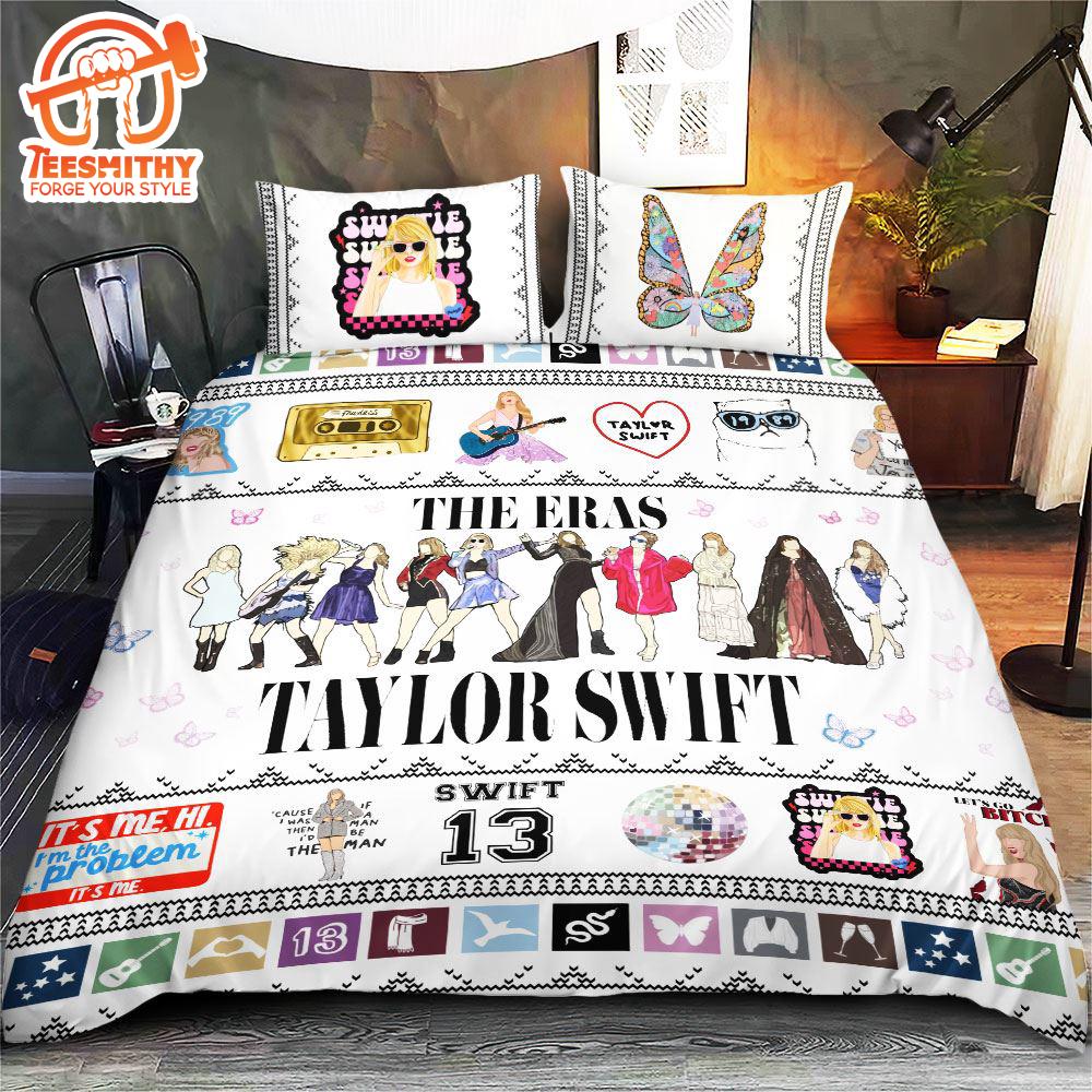 Taylor Swift The Eras Tour Swiftie Taylor’s Version Bedding Set