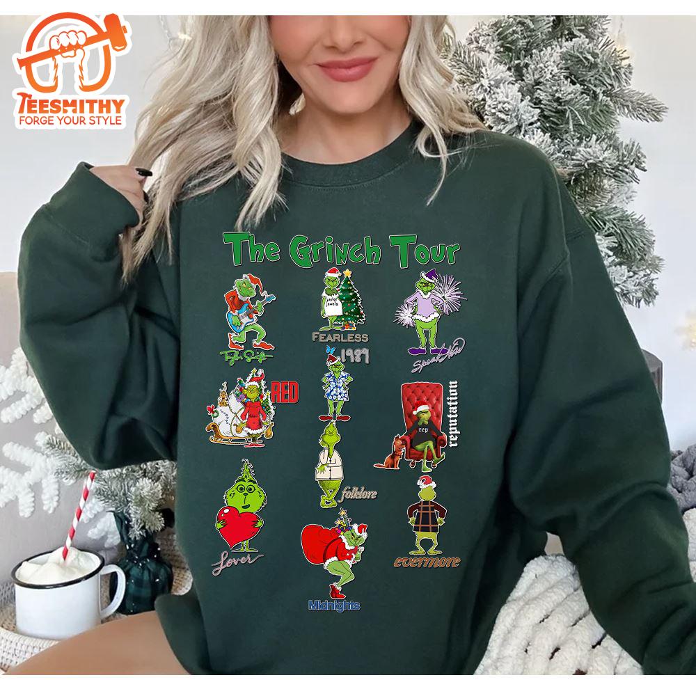 Taylor Swift The Grinch Tour Christmas Sweatshirt – Melody Prints