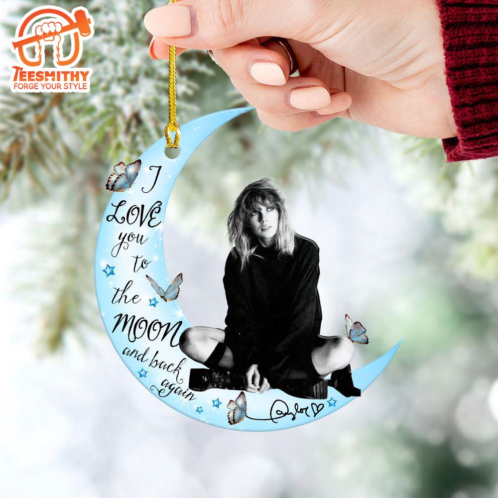 Taylor Swift The Moon Custom Shape 2-sided Acrylic Ornament