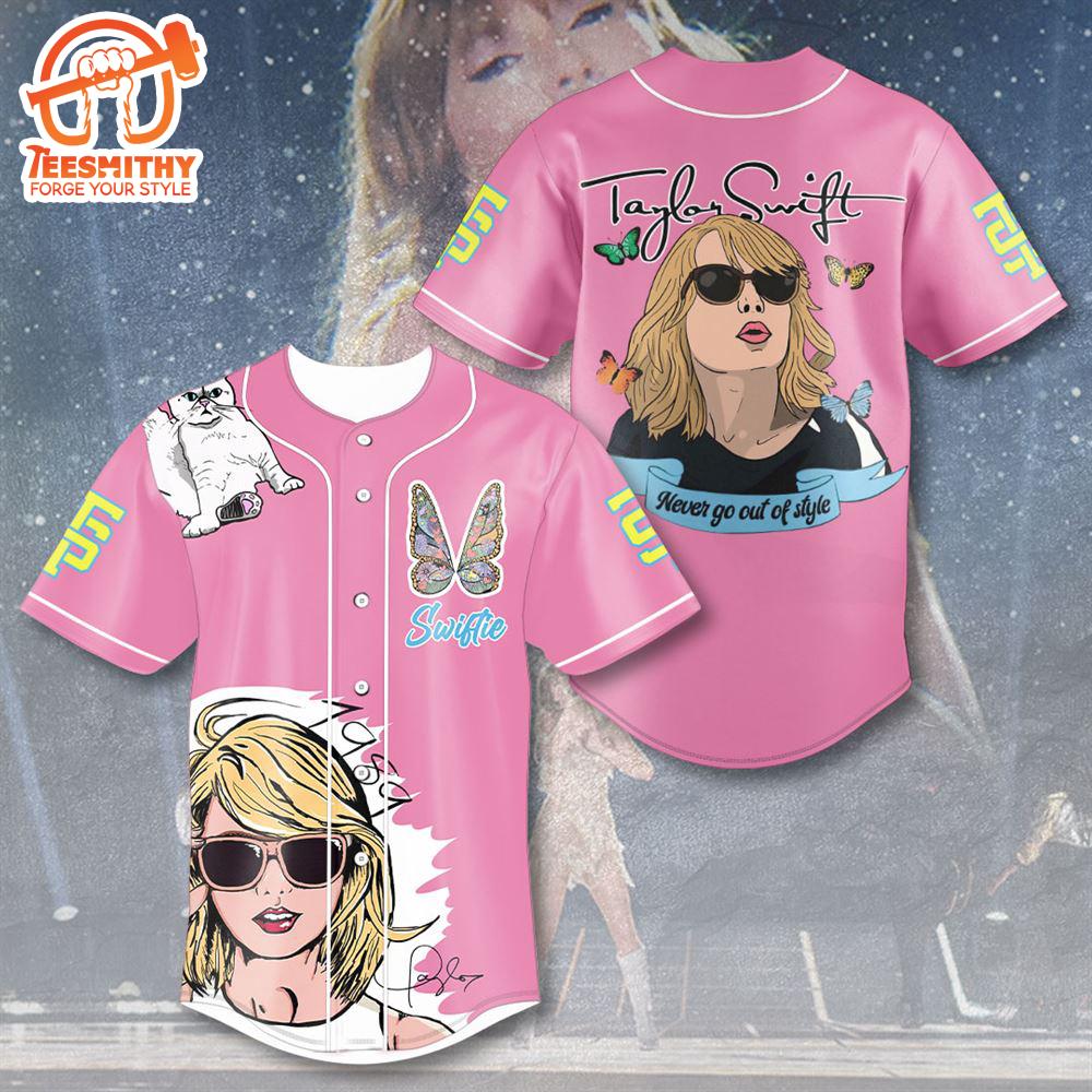 Taylor Swift  Tour Music 2024 Baseball Jersey