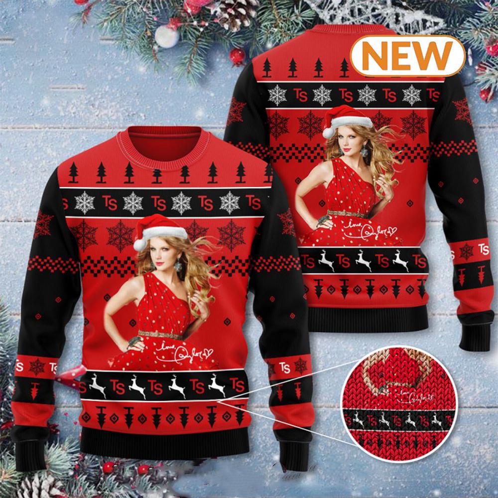 Taylor Swift  Ugly Christmas Sweater Shirt, Sweatshirt