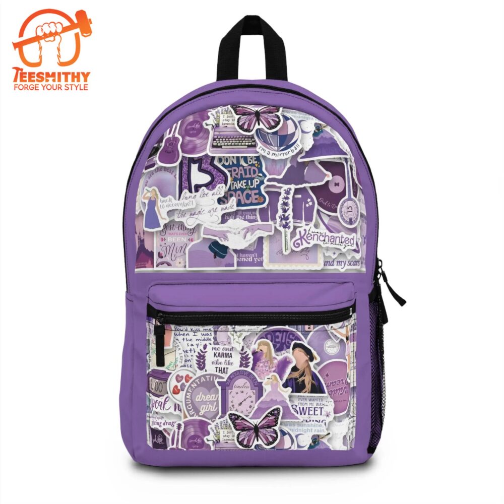 Taylor Swift Violet Collage Backpack