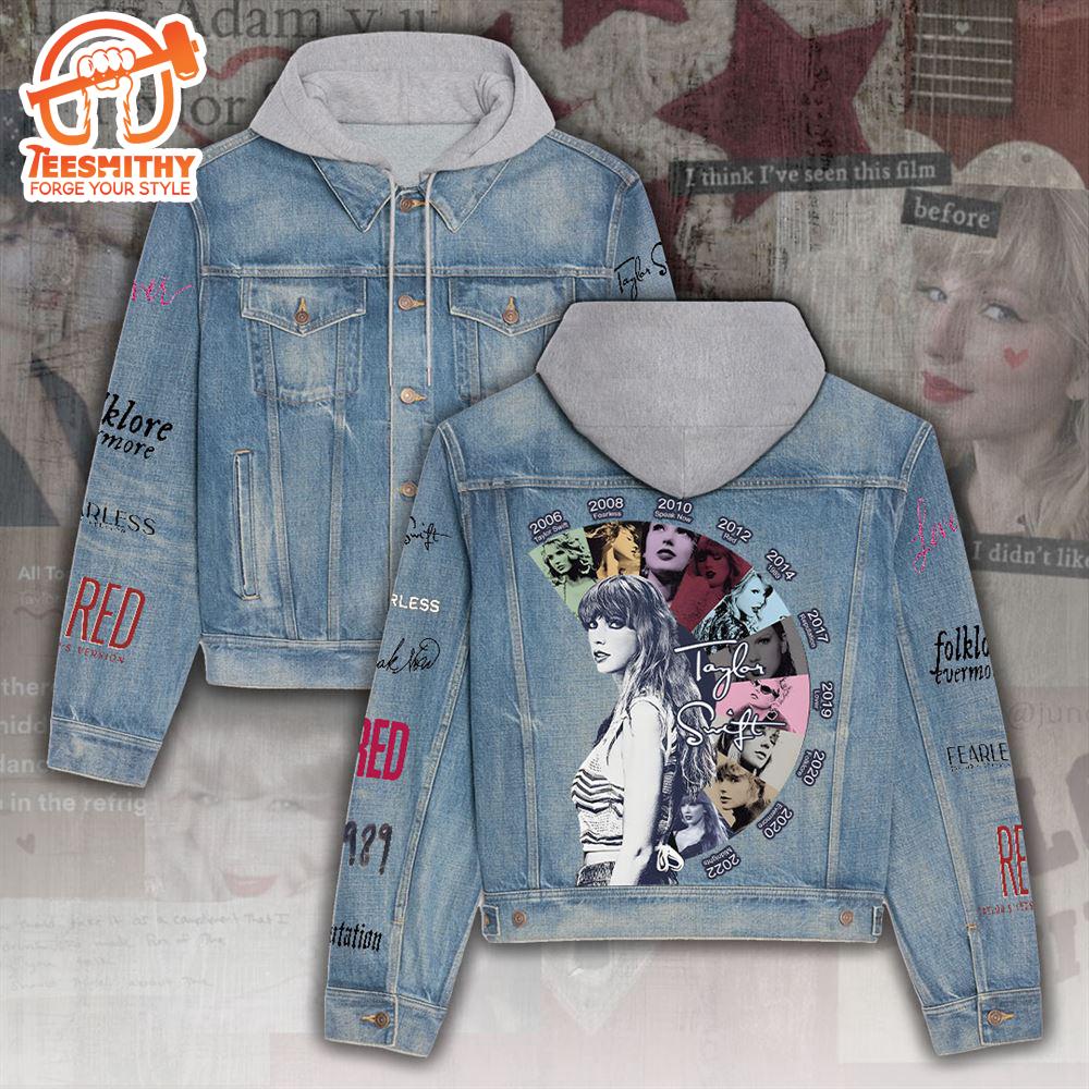 Taylor Swift You Belong Women’s Denim Hood Jacket