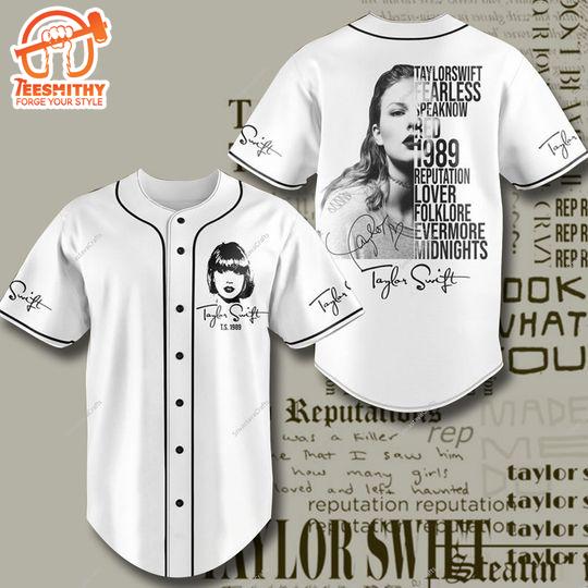 Taylor The Eras Tour Baseball Jersey Taylor Version Albums Jersey Shirts