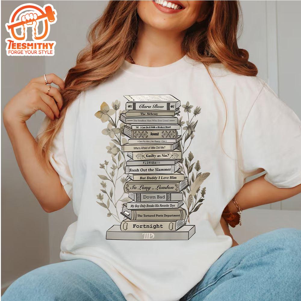 Taylor TTPD Album Books Shirt