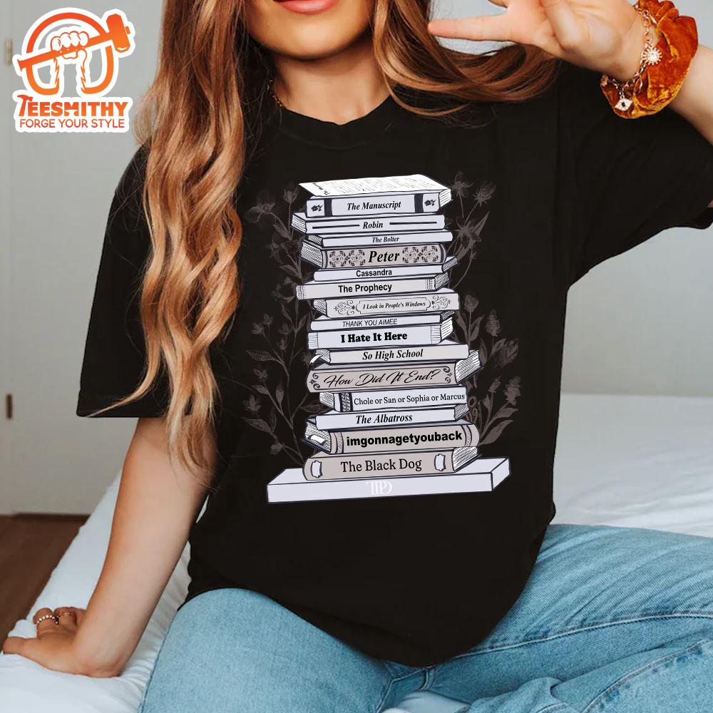 Taylor TTPD Anthology Album Books Shirt