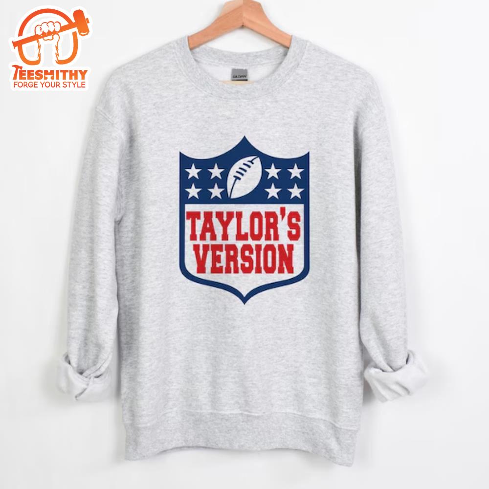 Taylors Version Football Sweatshirt, Swiftie Shirt, Football Season Sweatshirt