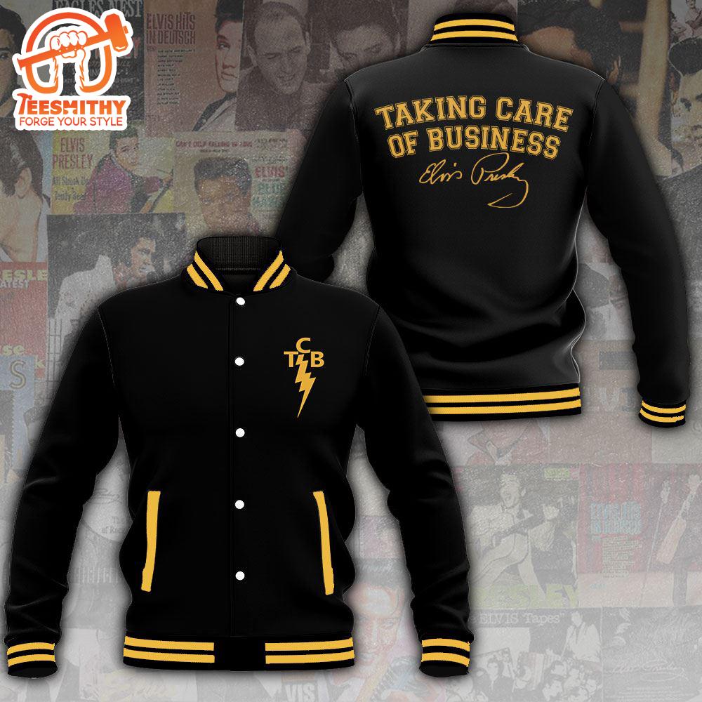 TCB Elvis Presley Varsity Jacket