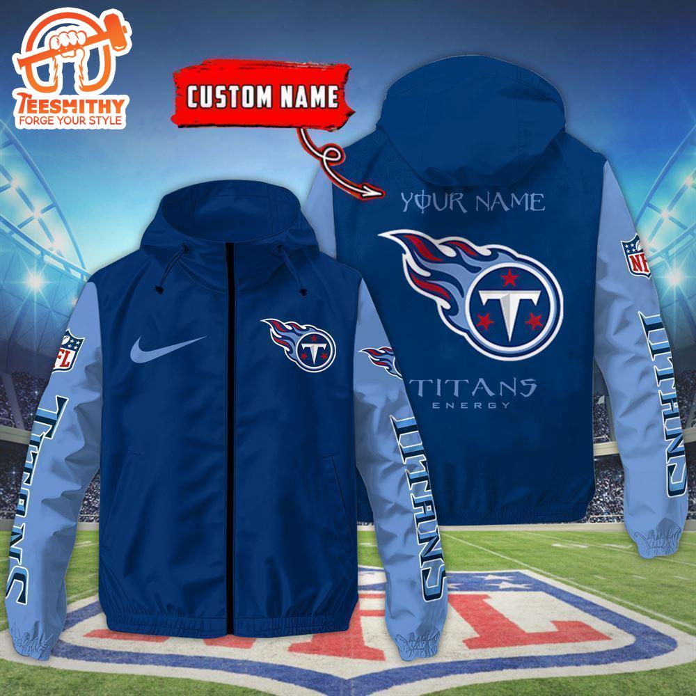 Tennessee Titans Custom Name Outdoor Jacket