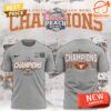 Texas Longhorns College Football Playoff 2025 Peach Bowl Champions 3D T-Shirt – Toplineapparelstore