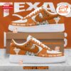 Texas Longhorns Hook Em Horns Air Force 1 Shoes