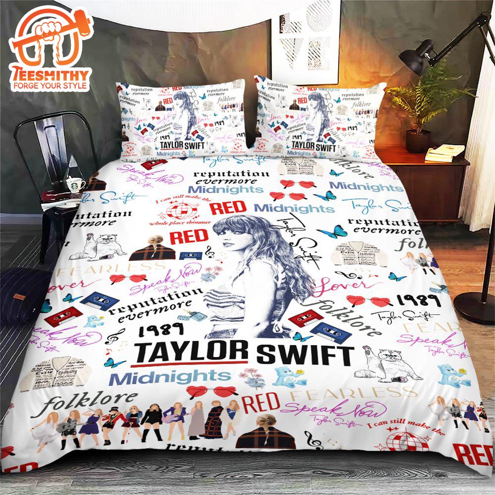 The Aquamarine Green Edition Of 1989 Taylor’s Version Taylor Swift Fan Gifts Poster Bedding Set