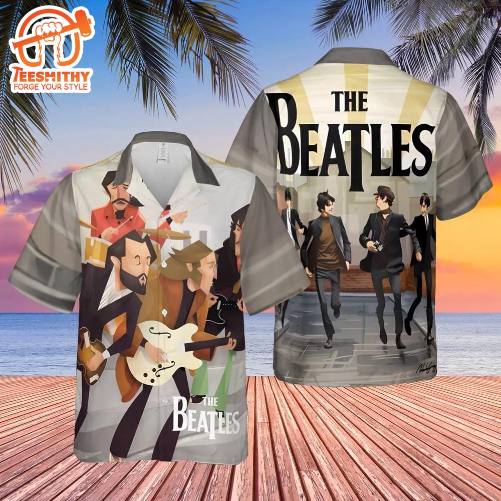 The Beatles Abbey Road Hawaiian Shirt