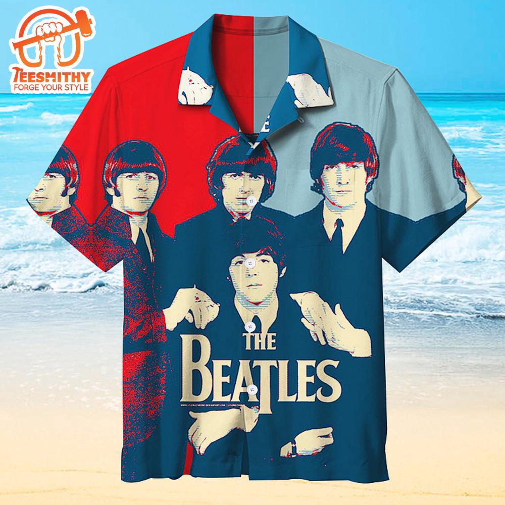 The Beatles Band Member Hawaiian Shirt