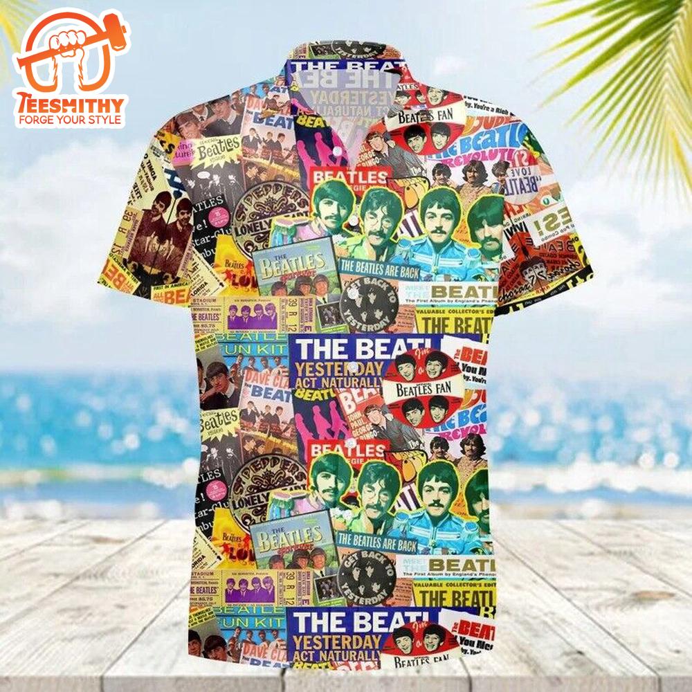 The Beatles Rock Music Hawaiian Shirt