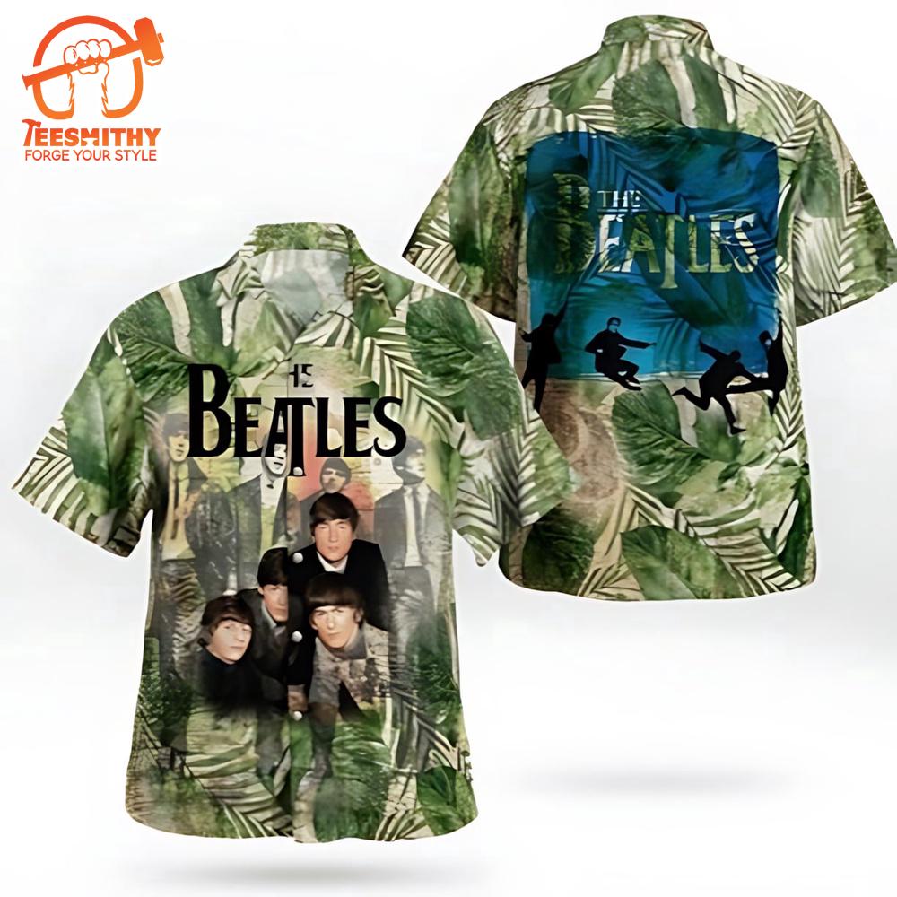 The Beatles Tropical Harmony Hawaiian Shirt