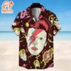 The Chameleon of Rock David Bowie Brown Hawaiian Shirt