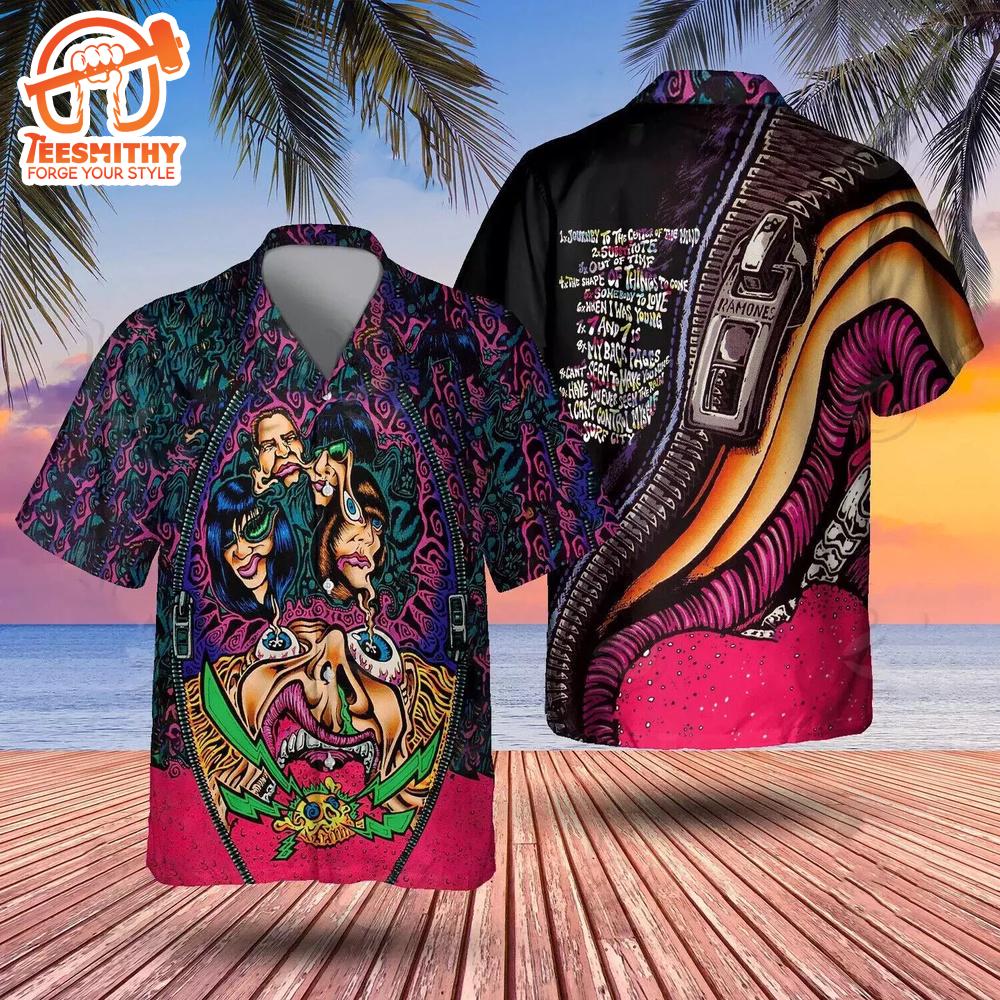 The First Punk Rock Ramones Acid Eater Hawaiian Shirt