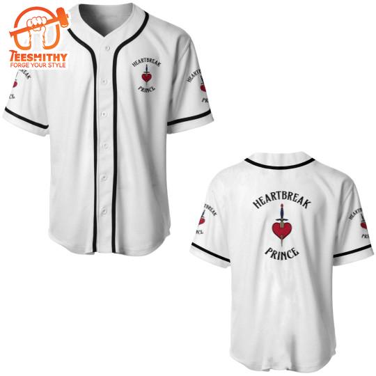 The Heartbreak Prince Baseball Jerseys Taylor Swift Version Boyfriend Baseball Jerseys