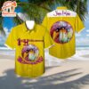 The Jimi Hendrix Experience Are You Experienced Yellow Hawaiian Shirt