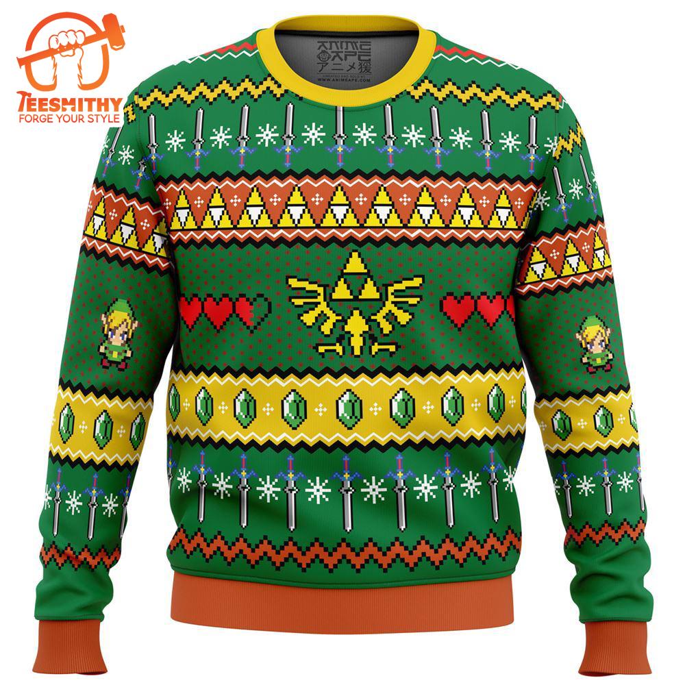 The Legend Of Zelda Ugly Christmas Sweater – Veteran Sweater