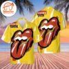 The Rolling Stones No Filter 3d Hawaiian Button Up Shirts