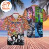 The Rolling Stones The Rock ‘N Roll Legend Colorful Pattern Hawaiian Button Up Shirts