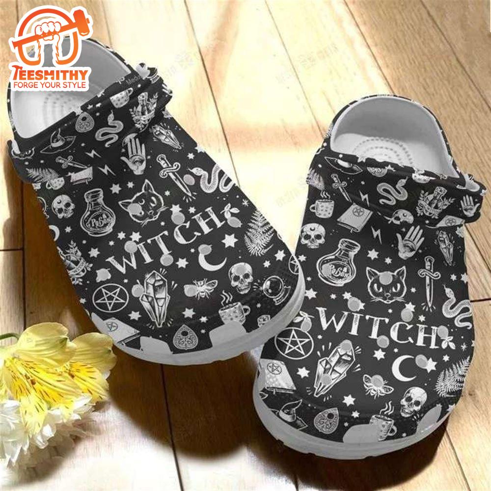 The Witch Halloween Clogs Shoes