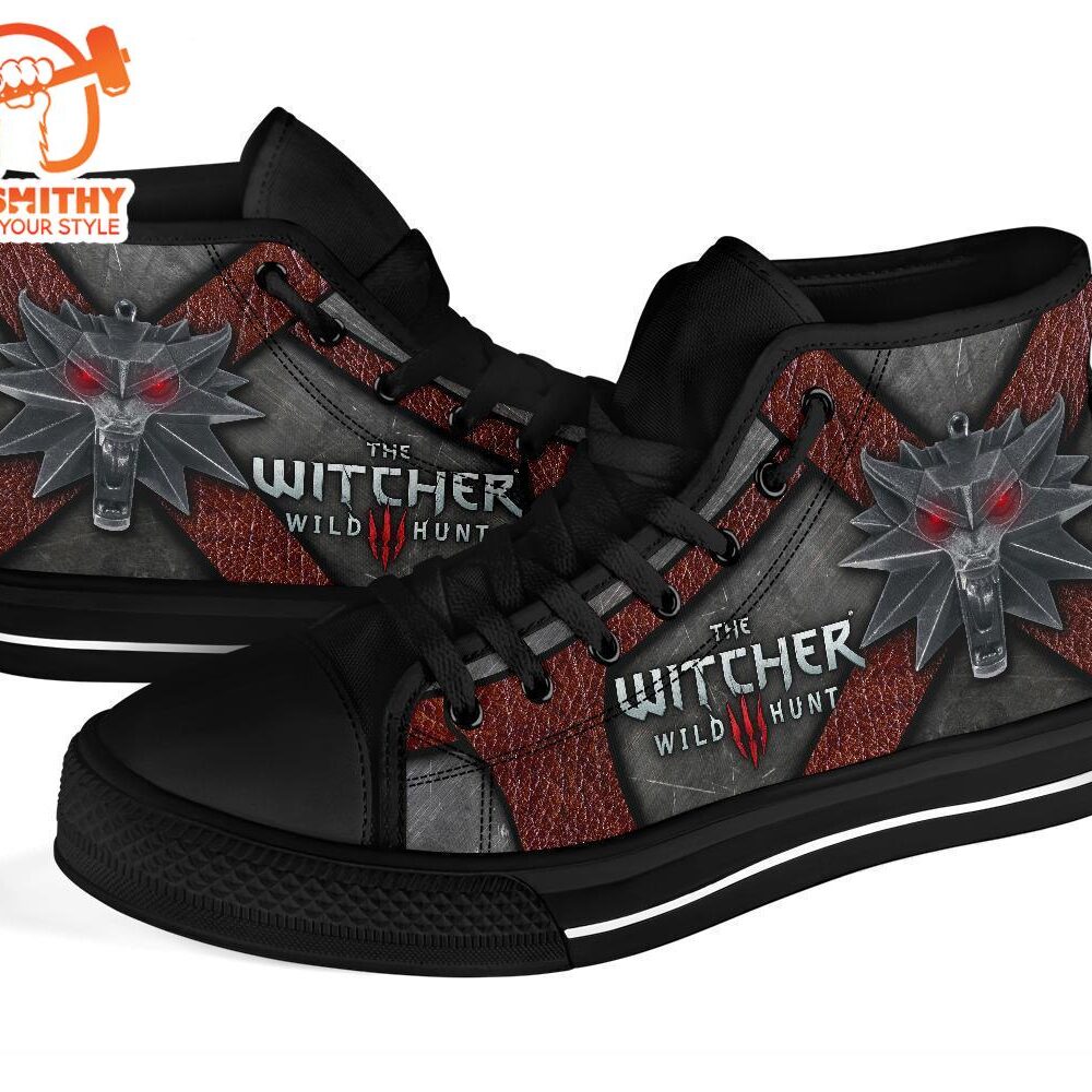 The Witcher High Top Shoes Gift