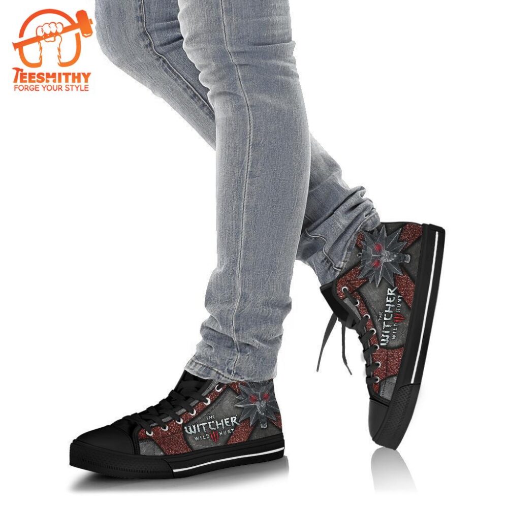 The Witcher High Top Shoes Gift