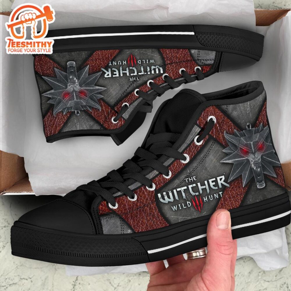 The Witcher High Top Shoes Gift