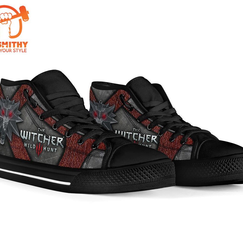 The Witcher High Top Shoes Gift