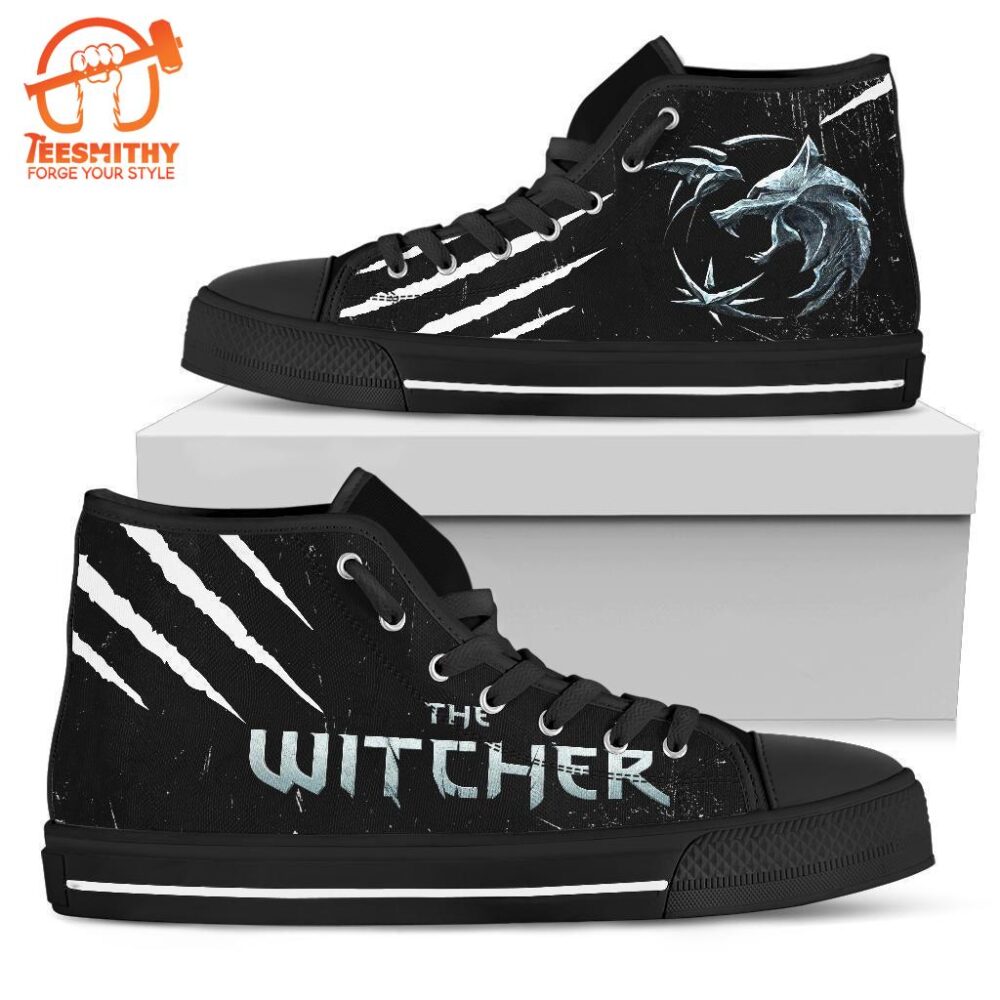 The Witcher Shoes High Top Sneakers Custom Idea