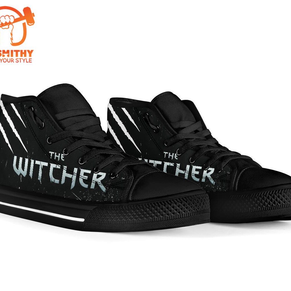 The Witcher Shoes High Top Sneakers Custom Idea