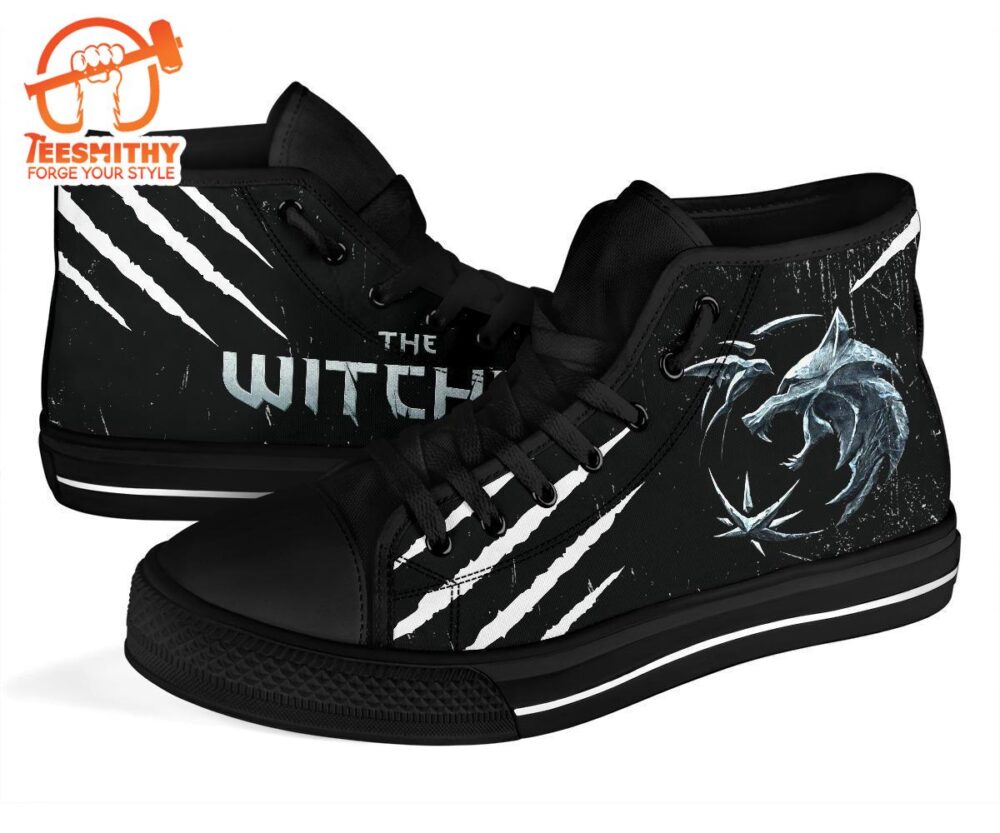 The Witcher Shoes High Top Sneakers Custom Idea