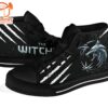 The Witcher Shoes High Top Sneakers Custom Idea